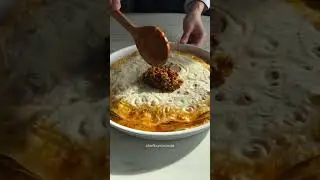 Kayseri Yağlama🇹🇷 (lapisan roti bersaus daging khas Kayseri)