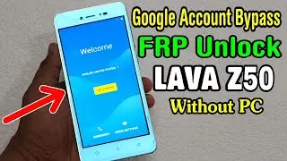 LAVA Z50 Frp Bypass New Method||JPMOBILE SERVICE||