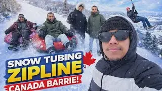 ❄️ International Students vs Canadian Winter 🇨🇦😂 faces, and an epic snow tubing adventure in Barrie