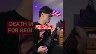 DEATH METAL RIFFS FOR BEGINNERS EP. 4: Decapitated- &ldquo;The Negation&rdquo; #shorts #metal #guitar #music