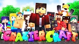 Minecraft: CrazierCraft Ep 1! - Building Our 
