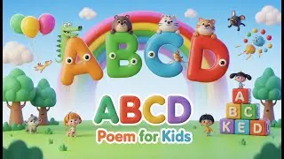 Alphabet Song & ABCD Poem for Toddlers | Learn While Playing”