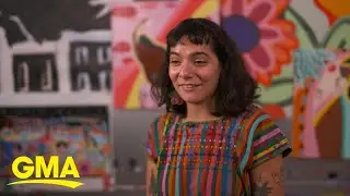 Hispanic Heritage Month shines spotlight on Philadelphia artist | GMA