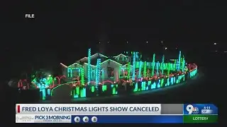 Fred Loya Light Show canceled due to safety concerns