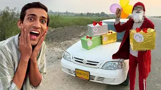 My Santa Uncle Surprise Gifts 😍| Pumpi Or Anaya Ko Presents Diye 😅| Miss You Santa 😭|