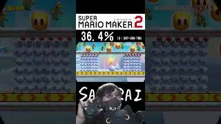 Automatic Mario【SUPER MARIO MAKER2】part148 #short