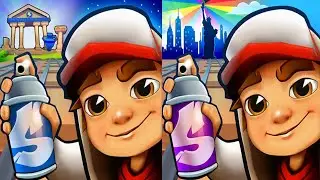 Subway Surfers : Greece 2025 🆚 Pride Update 2022 10th Birthday Special 