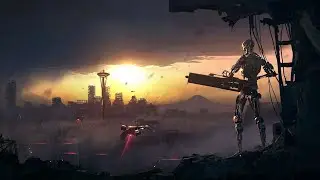 In the future, robots rebel against humans and imprison them
