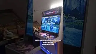 TEKKEN 8 COIN OPRATED ARCADE MACHINE AMUSEMENT TEKKEN 3 😍🥵 #tekken3 #tekken8 #arcade