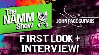 Внутри компании John Page Guitars: баритон-гитары, винтажные модели и философия дизайна | NAMM 2026