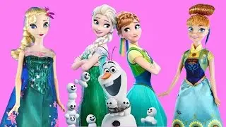 NEW 2015 Disney Frozen Fever Birthday Party Queen Elsa and Princess Anna Barbie Dolls