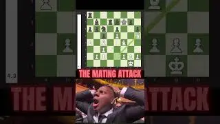 THE MATING ATTACK 🔥💁#chess #checkmate #chessstrategy #chessmate #chessculture  #youtubeshorts