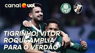 VITOR ROQUE FAZ O TERCEIRO DO PALMEIRAS CONTRA O VASCO AP&Oacute;S BONITA JOGADA