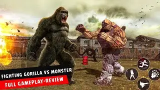 Fighting gorilla vs monster | Best fighting game | offline game| Full gameplay-review | Beast gamerz