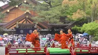 熱田神宮 平成２９年 舞楽神事&rdquo;承和楽&rdquo;しょうわらく