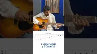 G Minor Scale Guitar Tabs | Guitar Lesson #guitartabs #guitarlessonsinhindi