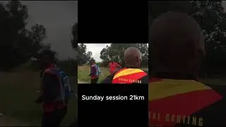 Sunday session 21km10 #running