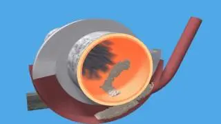 3D Animation of Kiln