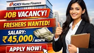 ICICI Home Finance job vacancy l Apply Now #job #bankingjobs #icicibank #new#video #viral #growthcar