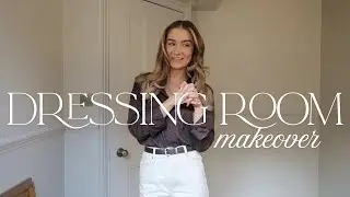 DRESSING ROOM MAKEOVER | H&M HOME & ZARA HOME HAUL