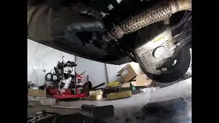 How to remove the oil pan on a Volkswagen Lupo