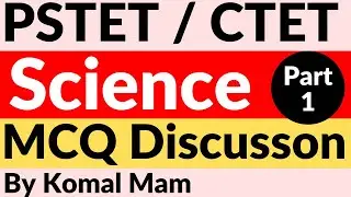 Science for PSTET / CTET | Part 1 | PSTET | PSTET New Notification 2021 #pstet2021