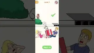 dop Draw love puzzle level 01#shorts#deleteonepart#gameplay