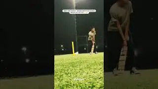 Turf Cricket 🏏 #cricket #turf #timelapse