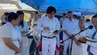 BAUTIZOS DE NUESTROS HNOS Y JÓVENES DE LA - IGLESIA MACEDONIA 