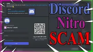 Yet another discord nitro scam break down and explanation