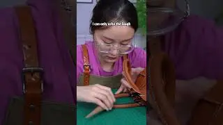 High-end handcrafted leather bag, different color options do you love it?🥰