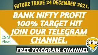 LIVE INTRADAY I 24  DECEMBER 2021💥I BANKNIFTY  I TAURUS INVESTMENT 💥 NO STRATEGY 💥 ONLY EXPERIENCE.