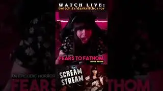 Her Scream Broke the Mic 😂 | #shorts #darkrifthorror #horrorgaming #horrorlivestream