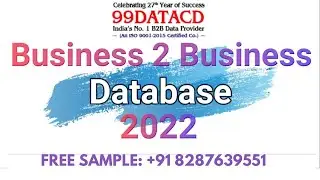 B2B Database Provider in India +91 8287639551