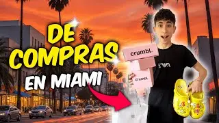 DE VIAJE POR MIAMI ☀️ &iexcl;Visito CRUMBL COOKIES, APPLE y la TIENDA DE CROCS!