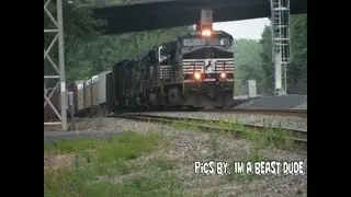 Charlotte Junction coming on R-Line onto NS Mainline headed into Charlotte Yard