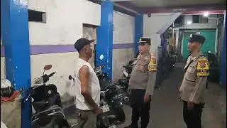 Patroli Malam hari Polsek Simokerto