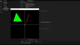 Lab 2 Part 2 | How to Implement DDA Algorithm & Draw Triangle in Python OpenGL