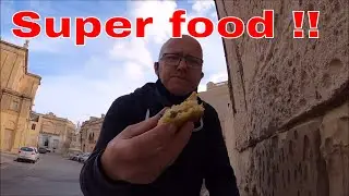 Maltese Quiche,  Malta street food , Zurrieq  .MALTA