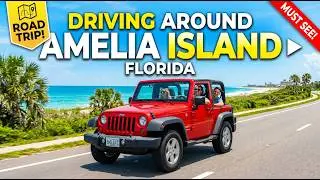 Driving around Amelia Island, Florida