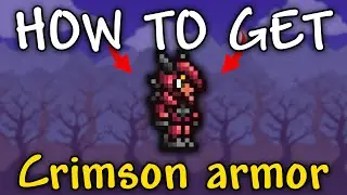 How to Get Crimson armor in Terraria | How to obtain crimson armor