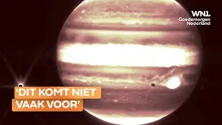 Uniek schouwspel in de ruimte, veel planeten met blote oog zichtbaar