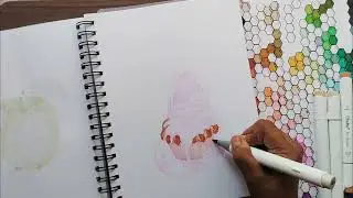 Sweet & Simple Cupcake Illustration with Ohuhu Markers | Art Nook with AK