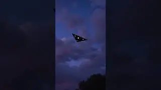 Triangle UFO Spotted Over My Neighborhood #UFOs #ufo #UAP #uaps #ovni