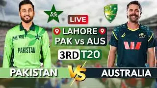 PAKISTAN vs AUSTRALIA 3rd T20 MATCH LIVE SCORES | PAK vs AUS LIVE MATCH COMMENTARY
