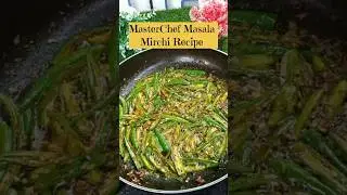 Master chef Garima Arora's Favourite fried Mirchi Recipe #shorts #youtubeshorts #masterchef