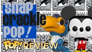 SDCC Shared Exclusive Toucan And 10 Inch Mickey Mouse Funko Pop Review