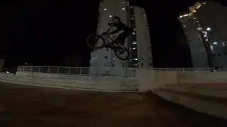 Стрит от первого лица влог, Street vlog from the first person @ateoxpro #bmx #бмх #israel 