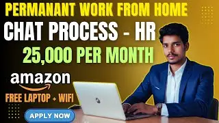 Permamant Work From Home Job from Amazon | 2025 Latest Updates | Amazon Jobs for freshers in Telugu