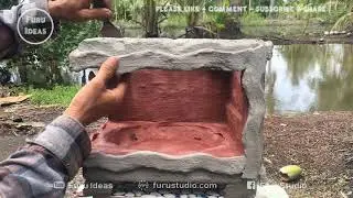 Amazing Ideas With Cement and Styrofoam For You